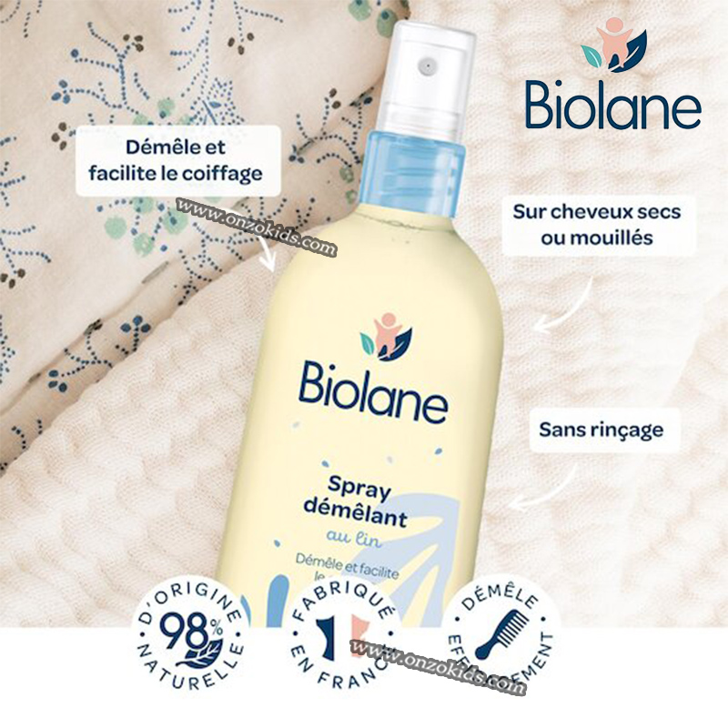 Spray Démêlant 200 ML- Biolane – Image 4