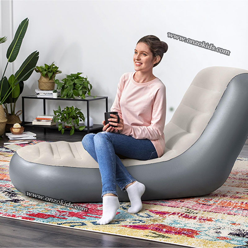Chaise Longue Gonflable En Tissu Portable – Bestway – Image 3